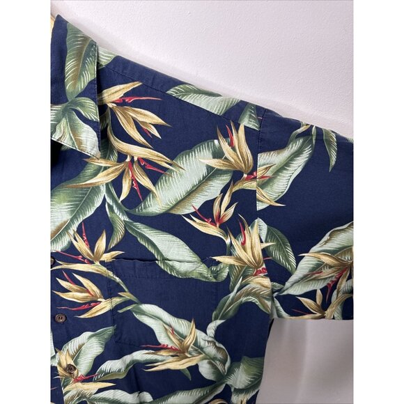 Tori Richard Honolulu Hawaiian shirt men's L short sleeve real Hawaiian - Picture 2 of 5